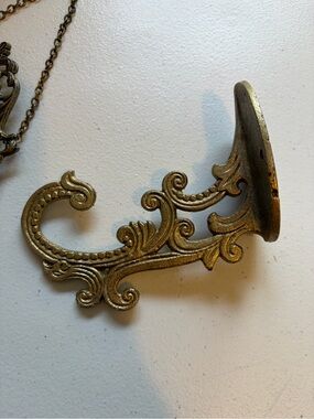 Vintage Victorian Rococo Baroque Hollywood Regency French Provincial Wall Hook